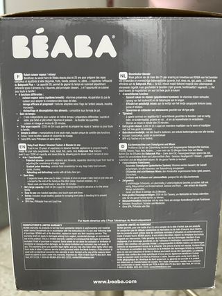 Babycook Beaba Plus a estrenar