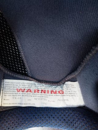 Casco para niños.