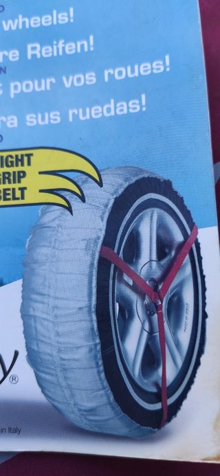 Cadenas textil nieve