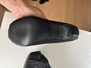 zapatos tacon negros fiesta plataforma