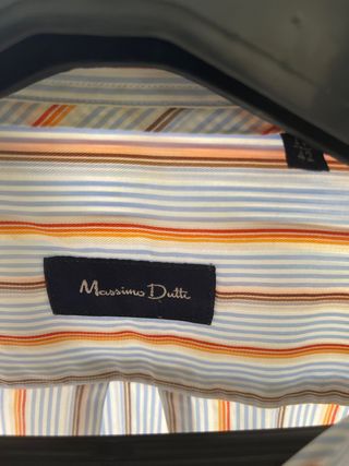 camisa manga larga vestir massimo dutti
