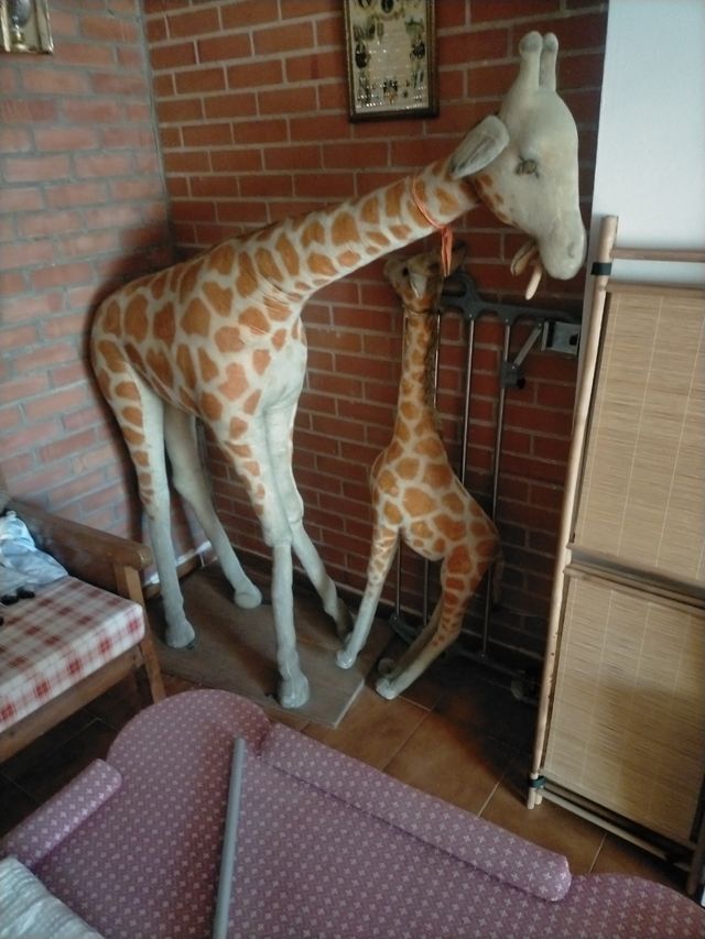 Juego de jirafas juego o decoración 