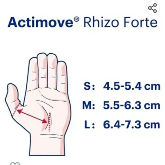 Tutore per pollice mano destra