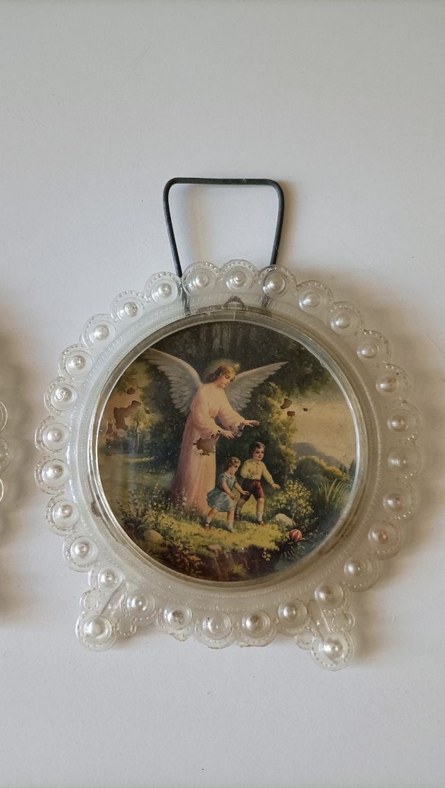 Due quadretti religiosi vintage