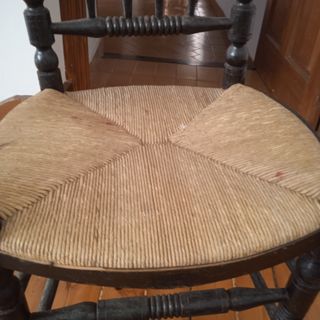 Silla de paja