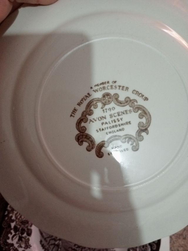 Platos palissy Inglaterra 