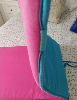 Colchoneta bicolor 💙 último precio