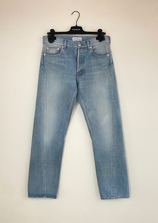 Balenciaga twisted jeans