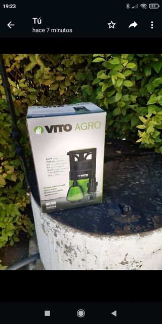 Bomba de agua 400 watios