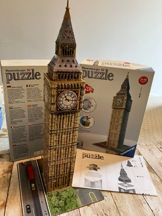 puzzle 3D big ben