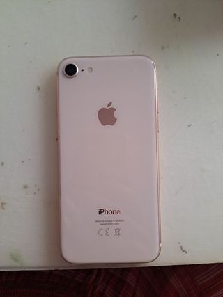 IPhone 8 rosa con fundas