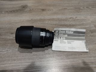 Objetivo Cámara Fotos Nikon 70-300