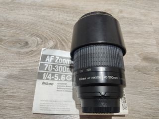 Objetivo Cámara Fotos Nikon 70-300