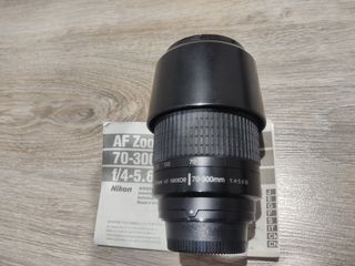 Objetivo Cámara Fotos Nikon 70-300