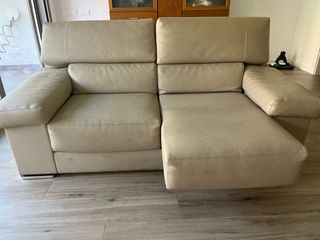 sofa 2 plazas de piel
