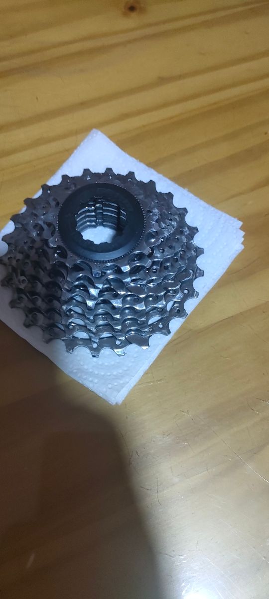 Conjunto bielas plato pedalier shimano 105 cassete