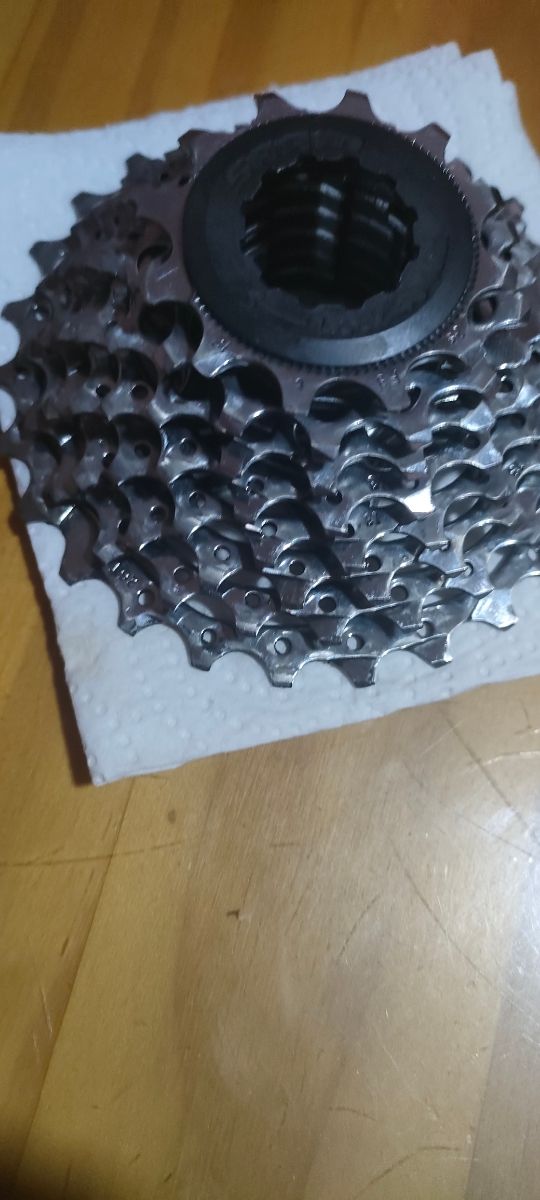 Conjunto bielas plato pedalier shimano 105 cassete