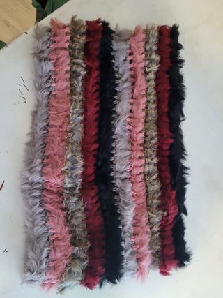 bufanda de pelo tintoretto