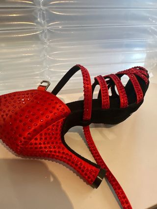 Zapatos de baile latino sin estrenar T 38