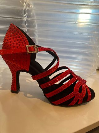 Zapatos de baile latino sin estrenar T 38
