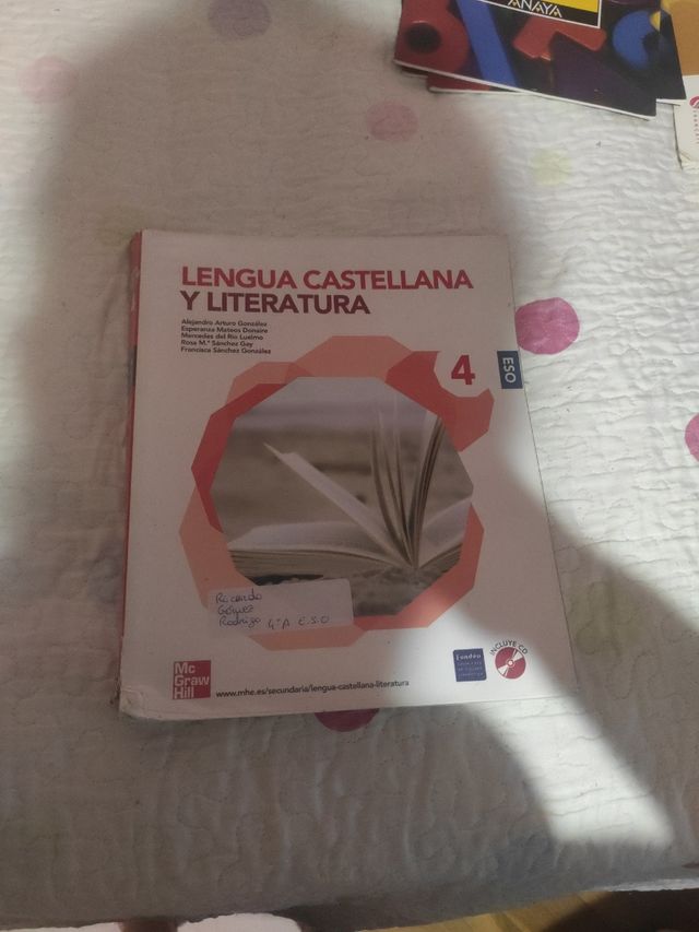 Libro lengua  4 eso