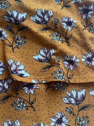 vestido flores de Mango