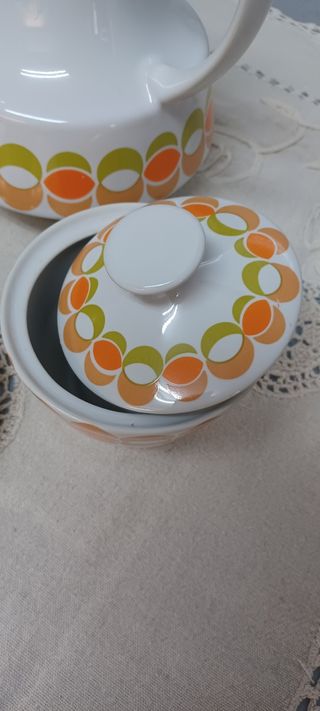 Juego Café  Porcela Vintage