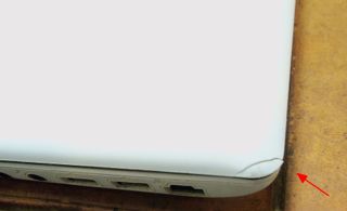 ASUS EEE PC 1005HA fallo zona inferior de pantalla