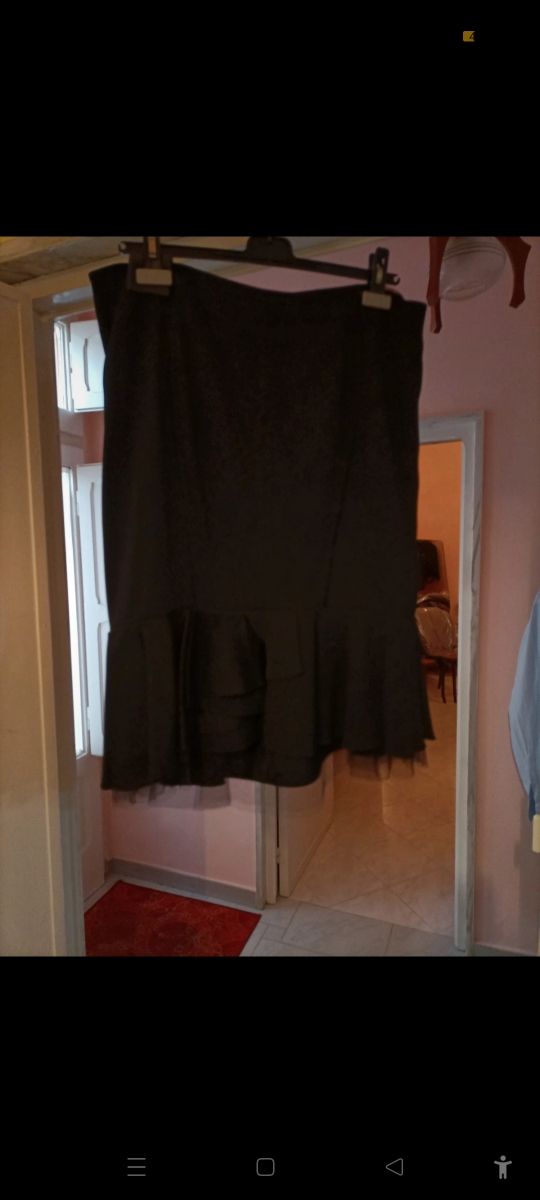 Gonna con rouge e tulle