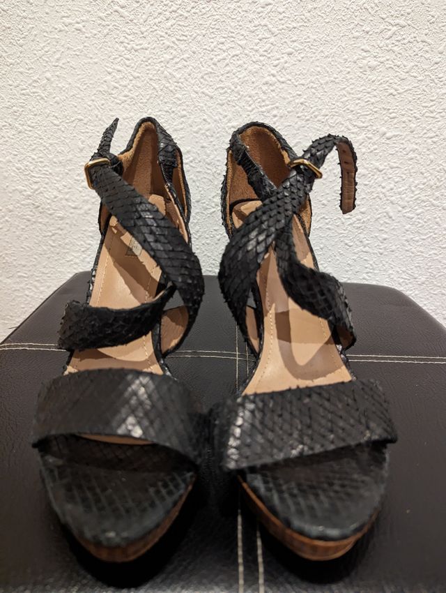 Sandalias de tacón Uterqüe