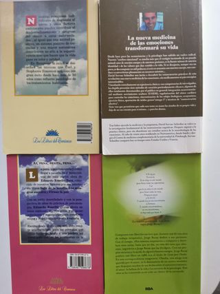 Libros autoayuda crecimiento personal (de 2 a 18€)