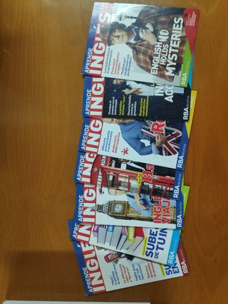 Revistas aprende ingles con método Vaughan