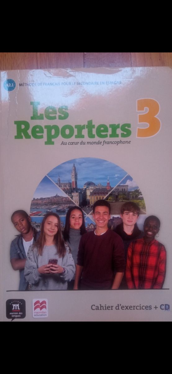 Libro 3 de la ESO Francés Maristas. Palencia