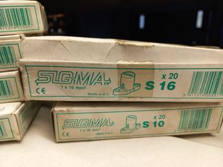 Bornas  sigma de 10mm 16mm 90mm