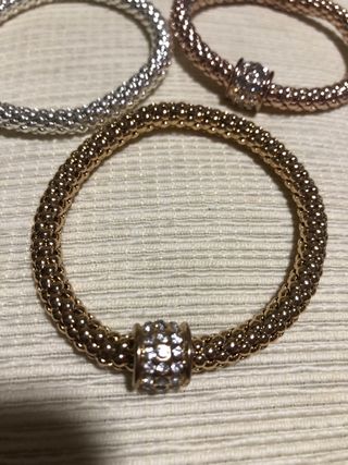 3 pulseras conjuntadas
