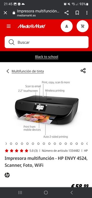 Impresora multifunción
