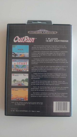 OutRun Megadrive in ottime condizioni