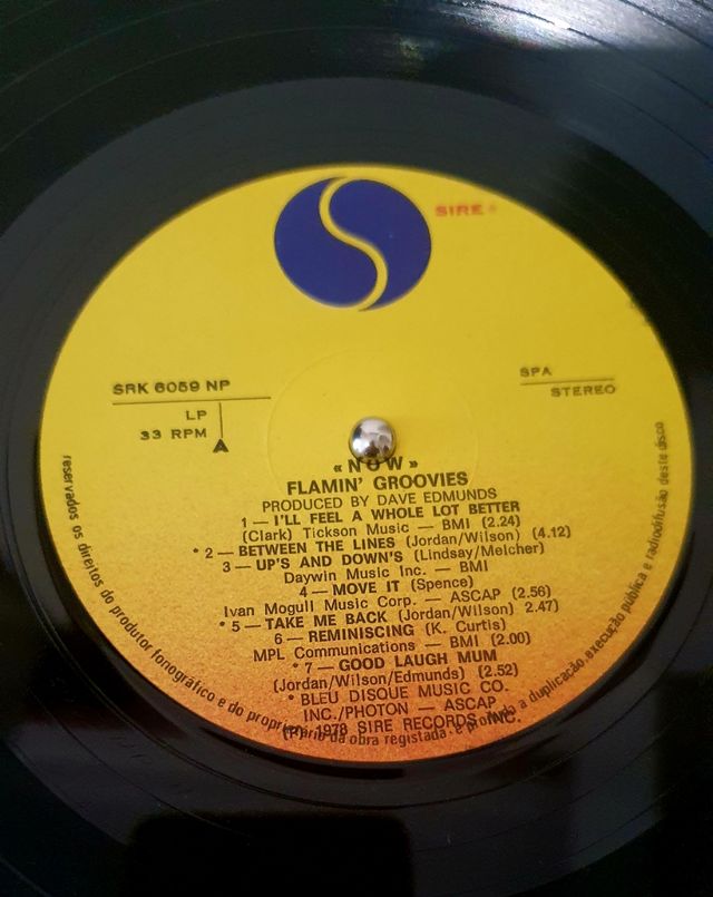 LP Flamin Groovies "NOW"