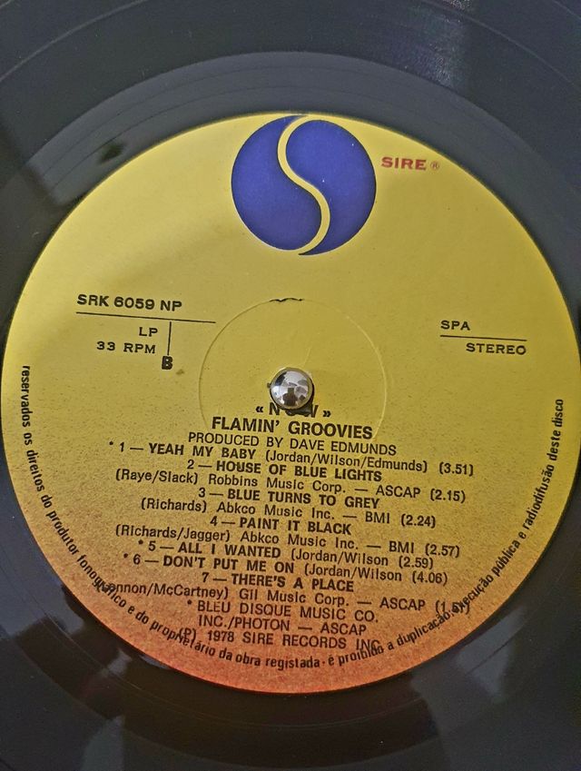 LP Flamin Groovies "NOW"