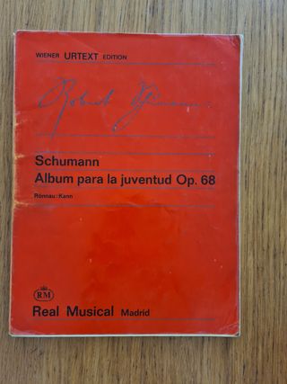 Album para la juventud op.68 Shumann