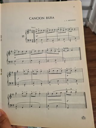 De Bach a Stravinsky libro de piano