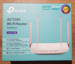 Tp-link router wi-fi Ac1200 Archer C50