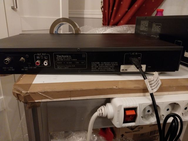 SINTONIZADOR DE RADIO TECHNICS ST-G460