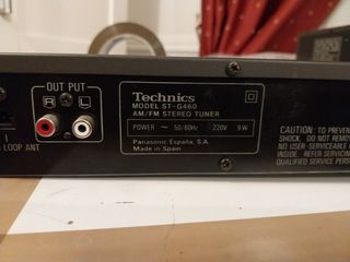 SINTONIZADOR DE RADIO TECHNICS ST-G460