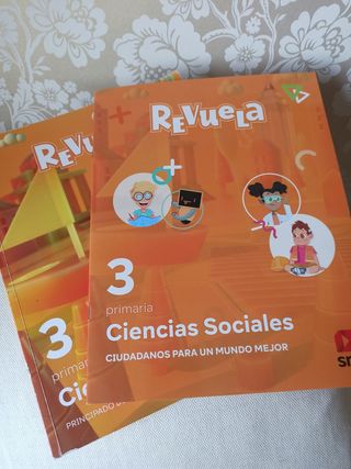 Libros Texto Revuela. Ciencias Sociales. Tercero