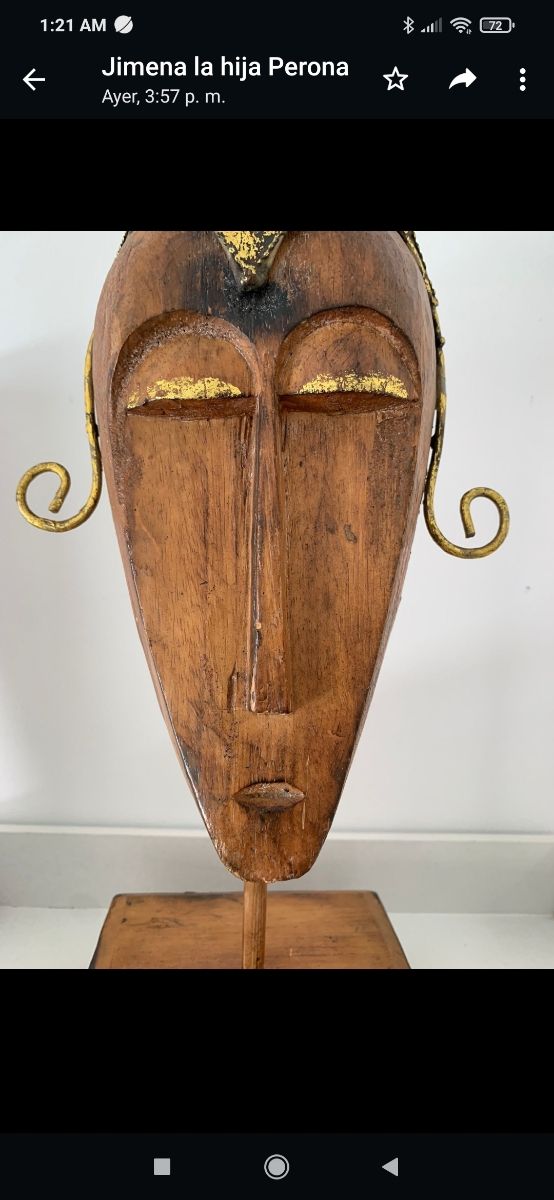 Decoración Africana de madera