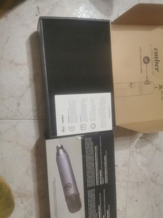 Blue Ember XLR Micrófono condensador para grabació