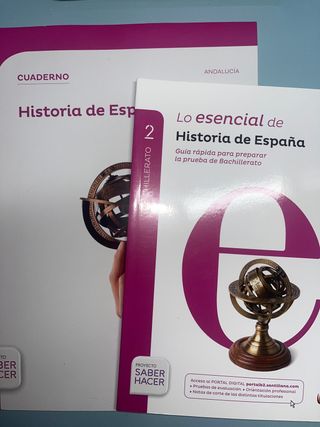 Libro Historia 2 bachillerato Santillana