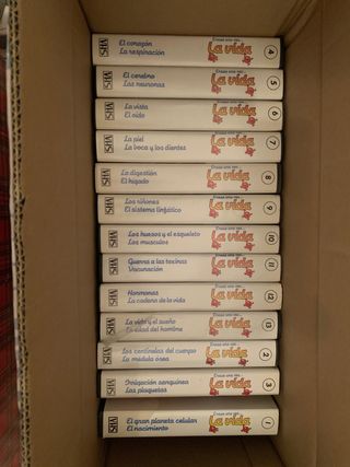 Cintas Erase una vez la vida VHS