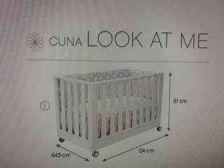 Cuna colecho LOOK AT ME